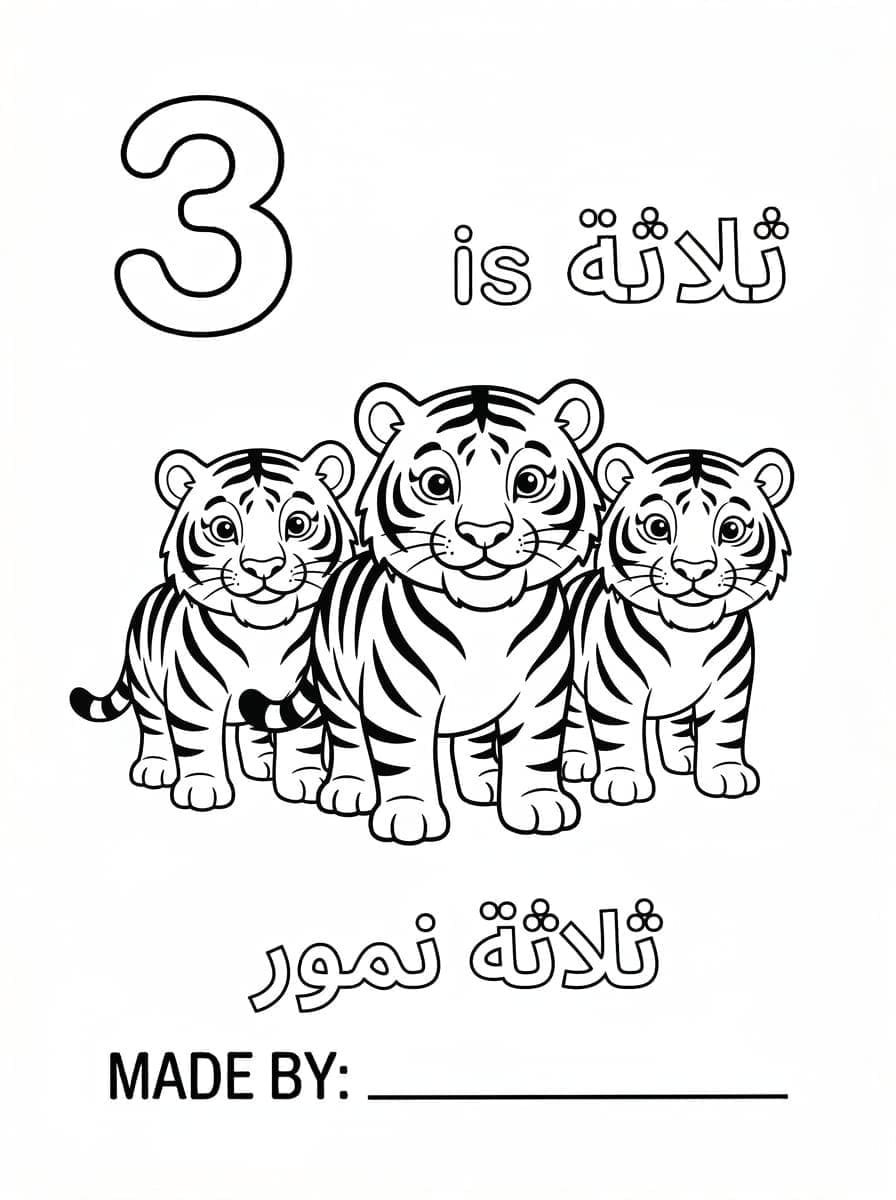 صفحة من كتاب الأرقام